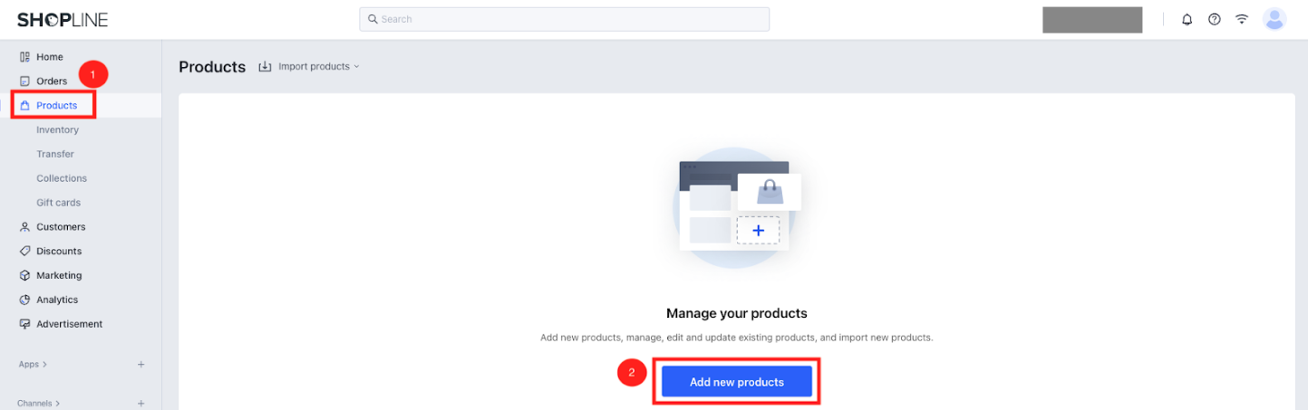 Adding your first product & choose a Theme 1.png