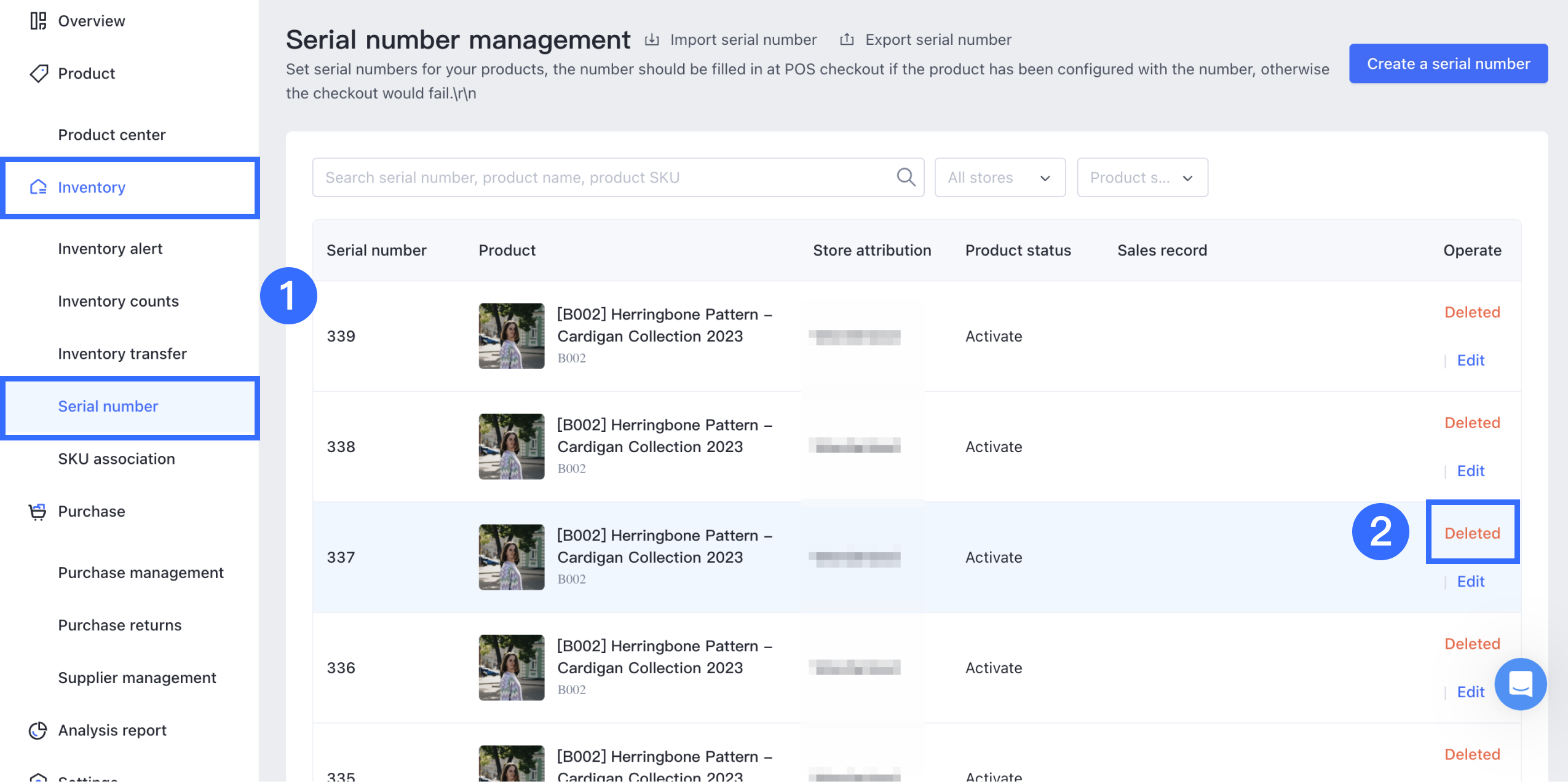 How to Find Your Product Serial Number｜member menu｜automatic