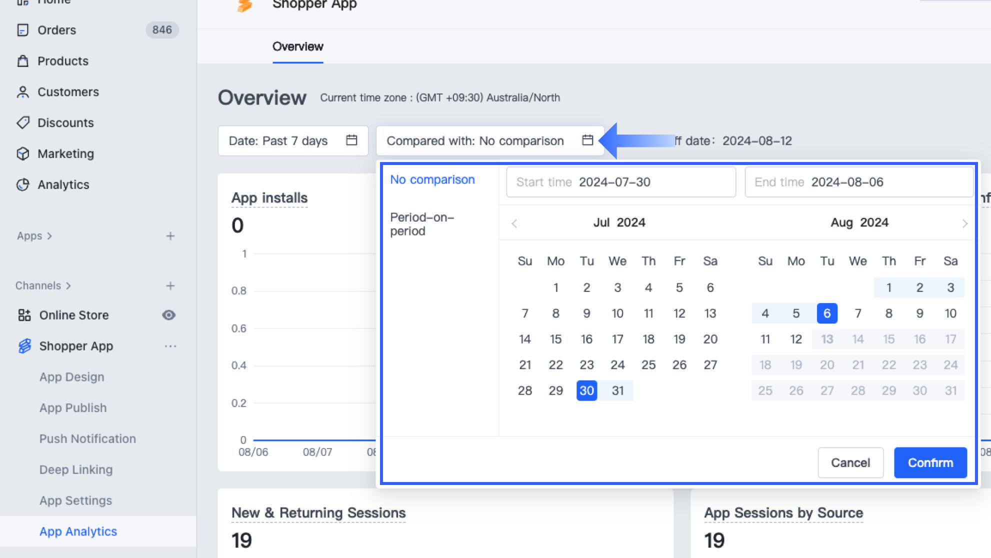 1-2 App analytics comapre with.png