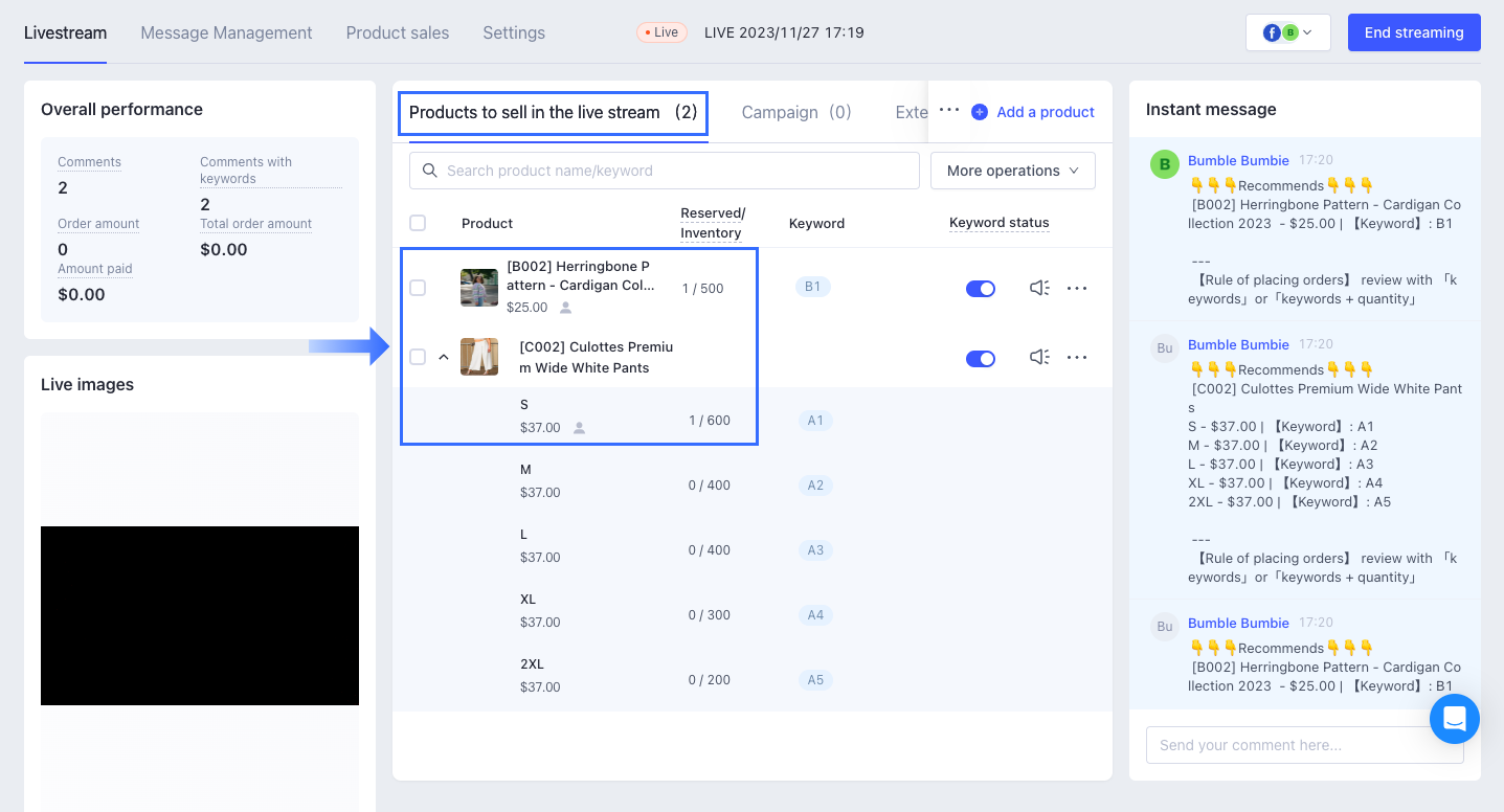 3-Reserving Products During a Livestream.png