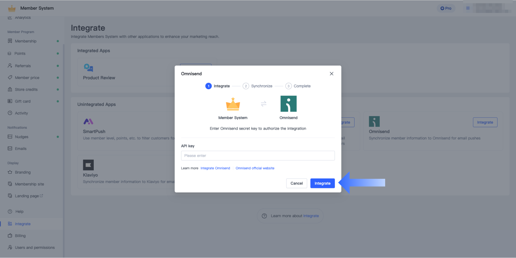 1-5 Omnisend API Key.png