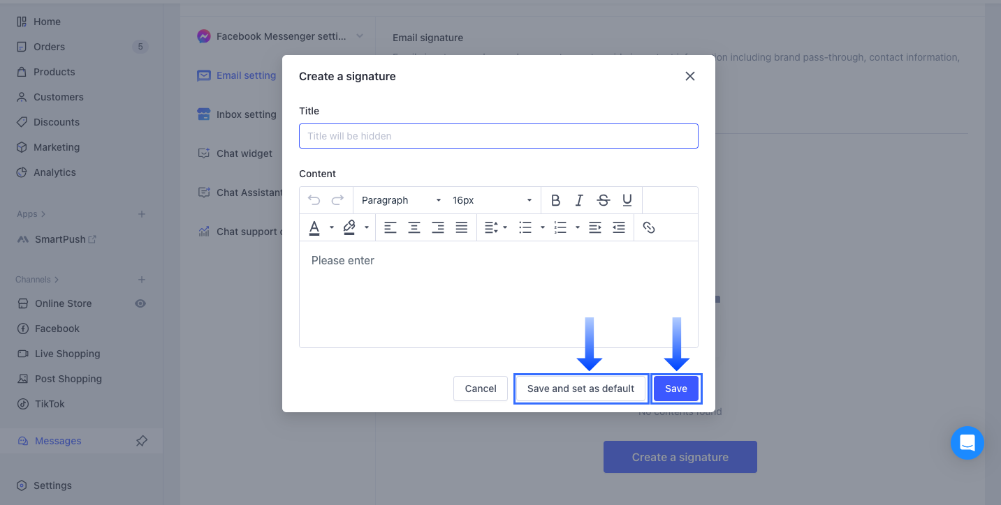 9-Linking Email to SHOPLINE Message Center.png