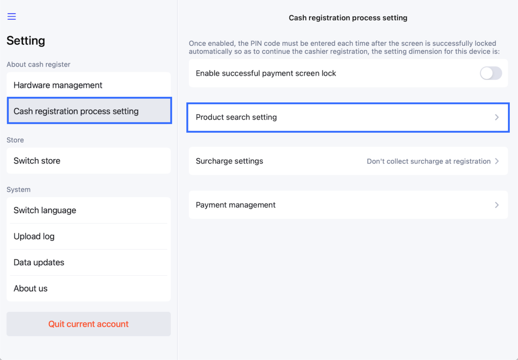 2-cash registration process setting.png