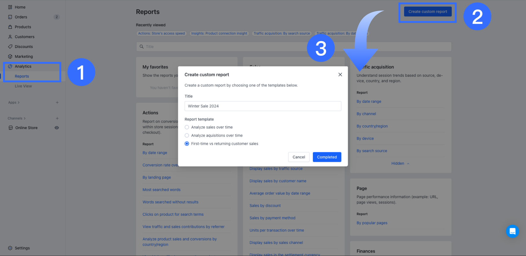 1-3 create Custom Reports.png