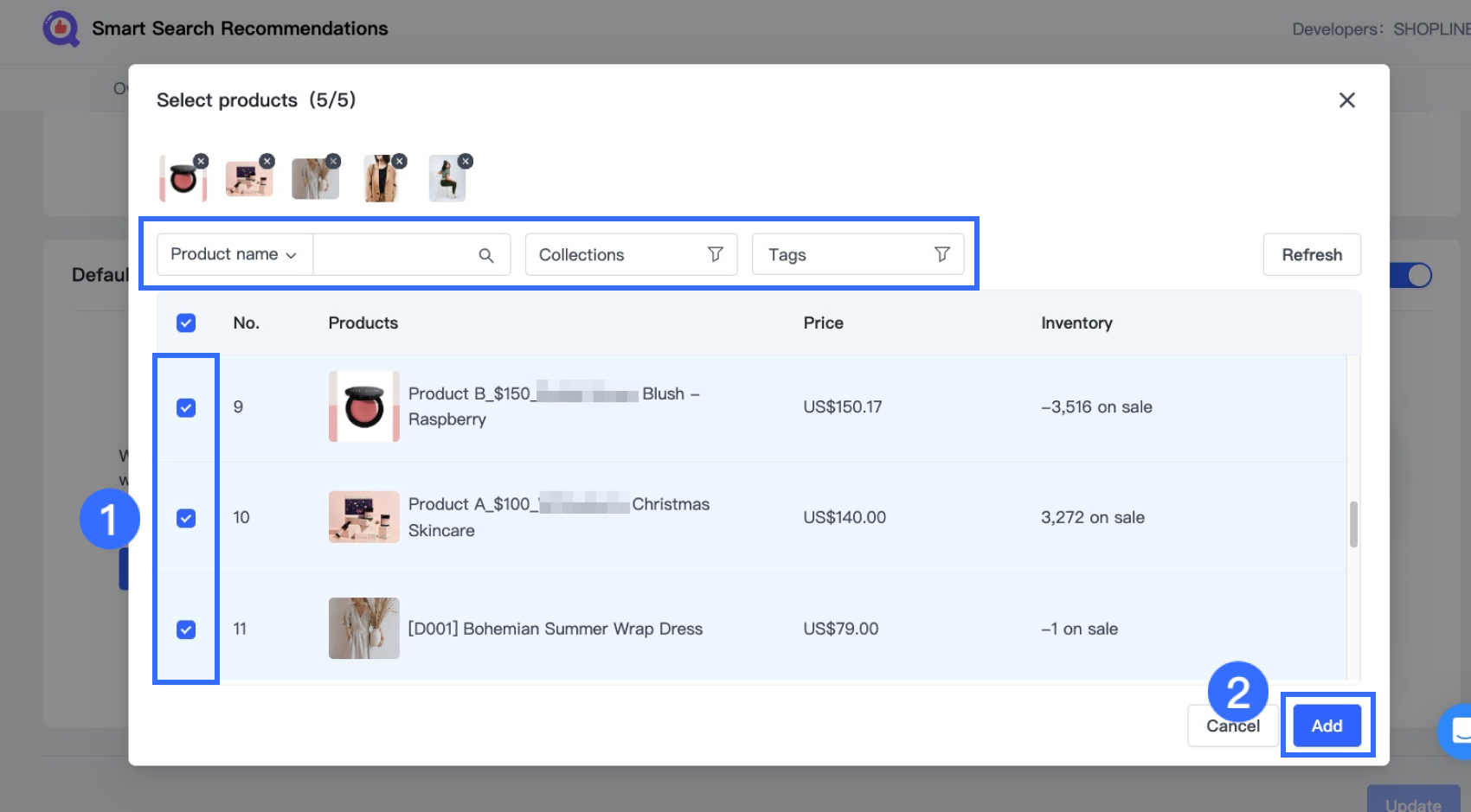 3-2-2. Select products _ Add.png