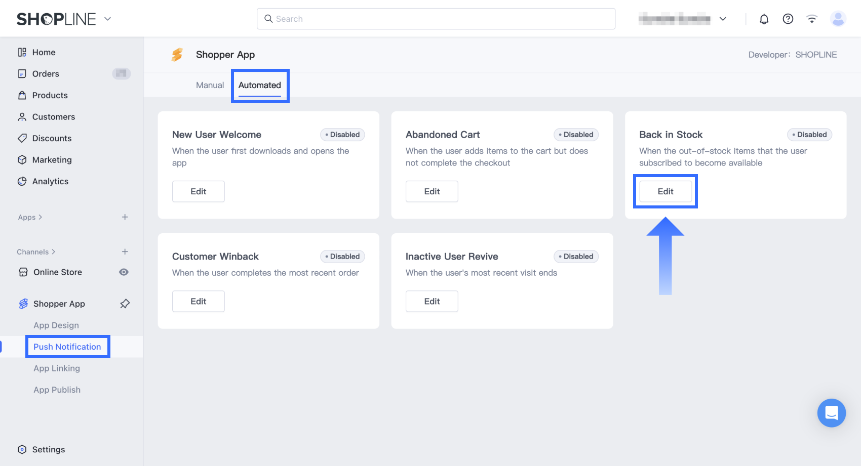 2 shopper app automated push.png