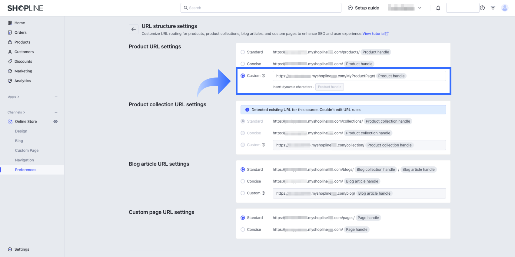 1-2 edit URL structure settings.png